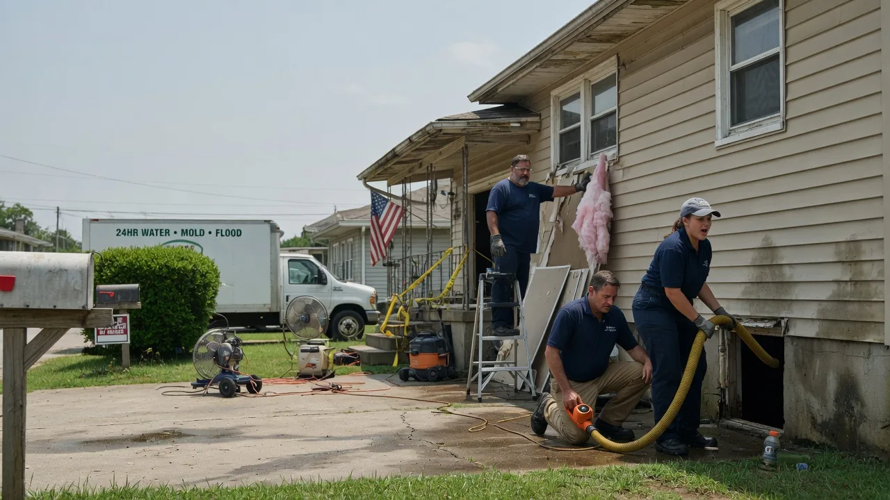 Water Damage Repair in Lisle, IL near me